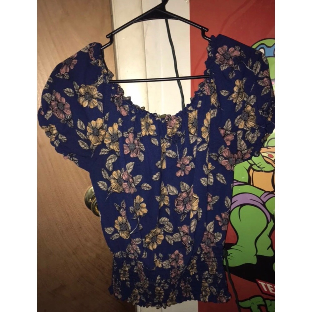 Off the shoulder blouse